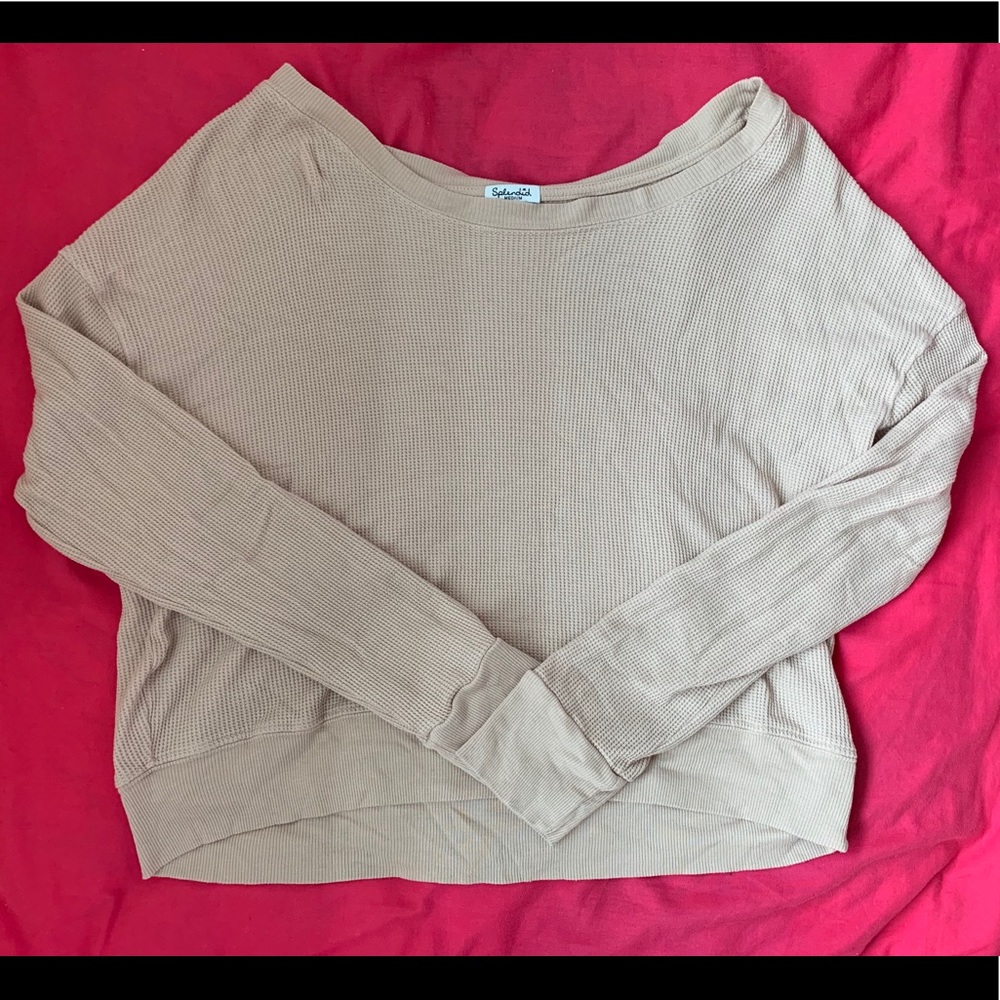 Splendid Cropped Sweater